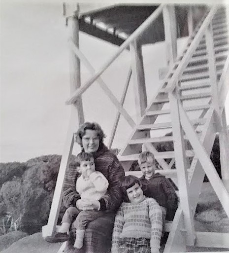 Taranaki about 1963 up mountain