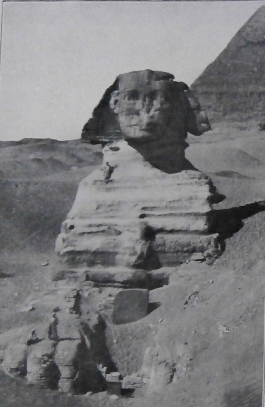 Sphinx in the sand