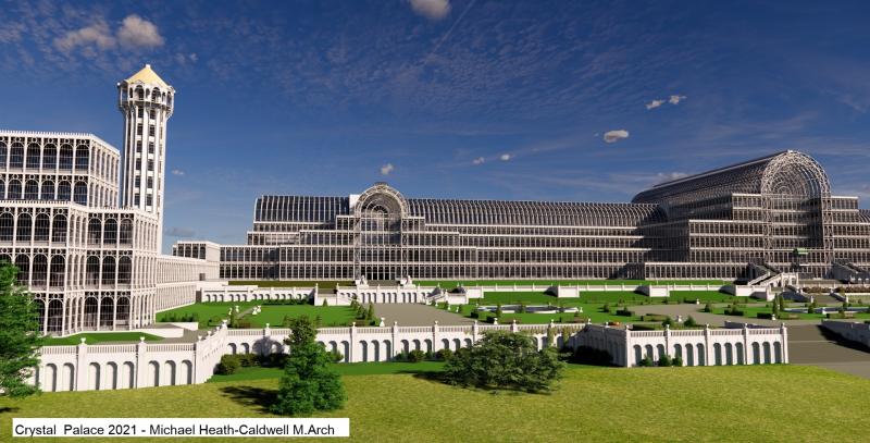 Crystal Palace, London - Michael D. Heath-Caldwell M.Arch