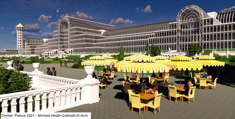 Crystal Palace, London - Michael D. Heath-Caldwell M.Arch