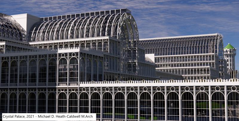 Crystal Palace. in London
