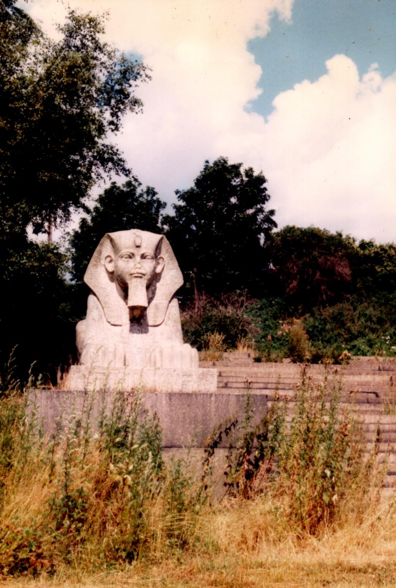 Sphinx statue at the Crystal Palace