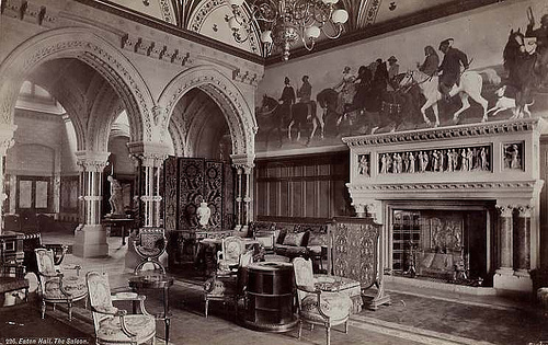 Painted hall, Eaton Hall, Cheshire