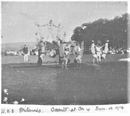 HMS Brittania cadets 1904