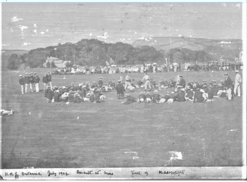 HMS Britannia cadets 1904 