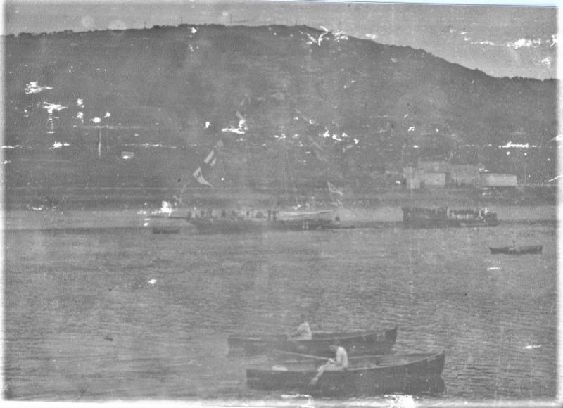 HMS Britannia training ship - 1904