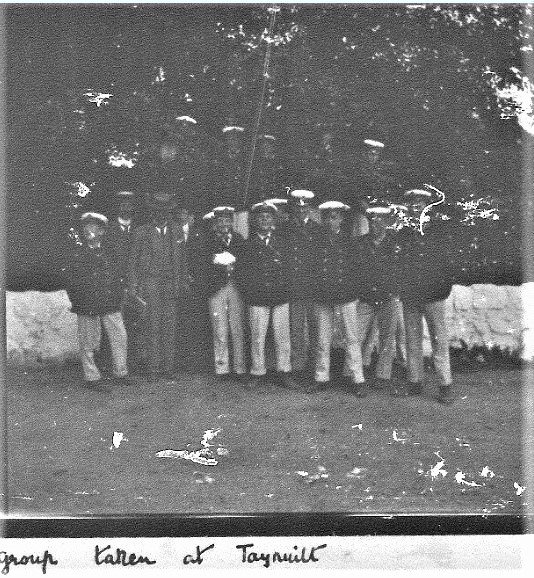 1905 HMS Brittania Cadets at Taynieth