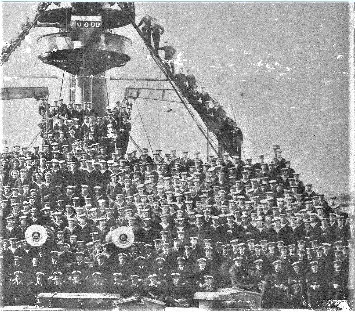 1911 HMS ship crew Heath-Caldwell