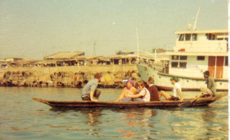 Paddling on the Ganges