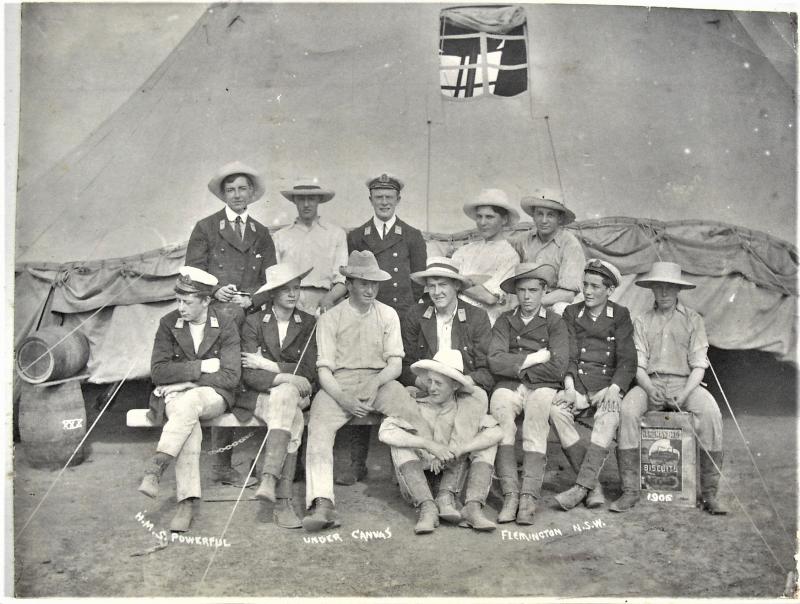HMS Powerful 1906-7