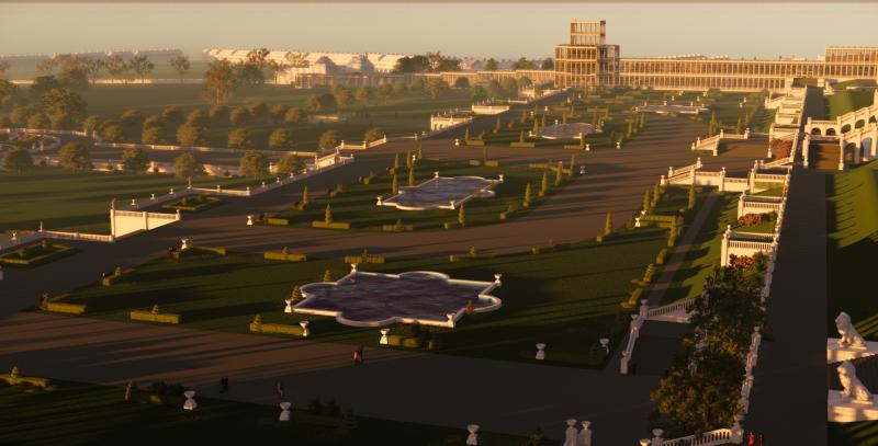 Crystal Palace, the great parterre 2022